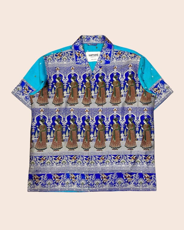 Samaaj Studio — Baluchari Handwoven Shirt