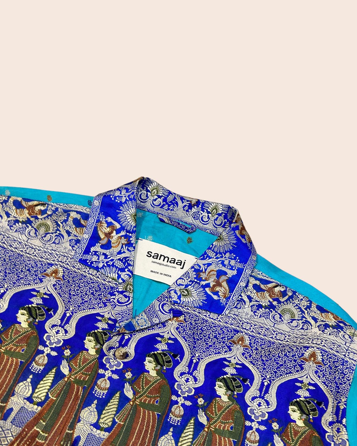 Baluchari Handwoven Shirt - image 3