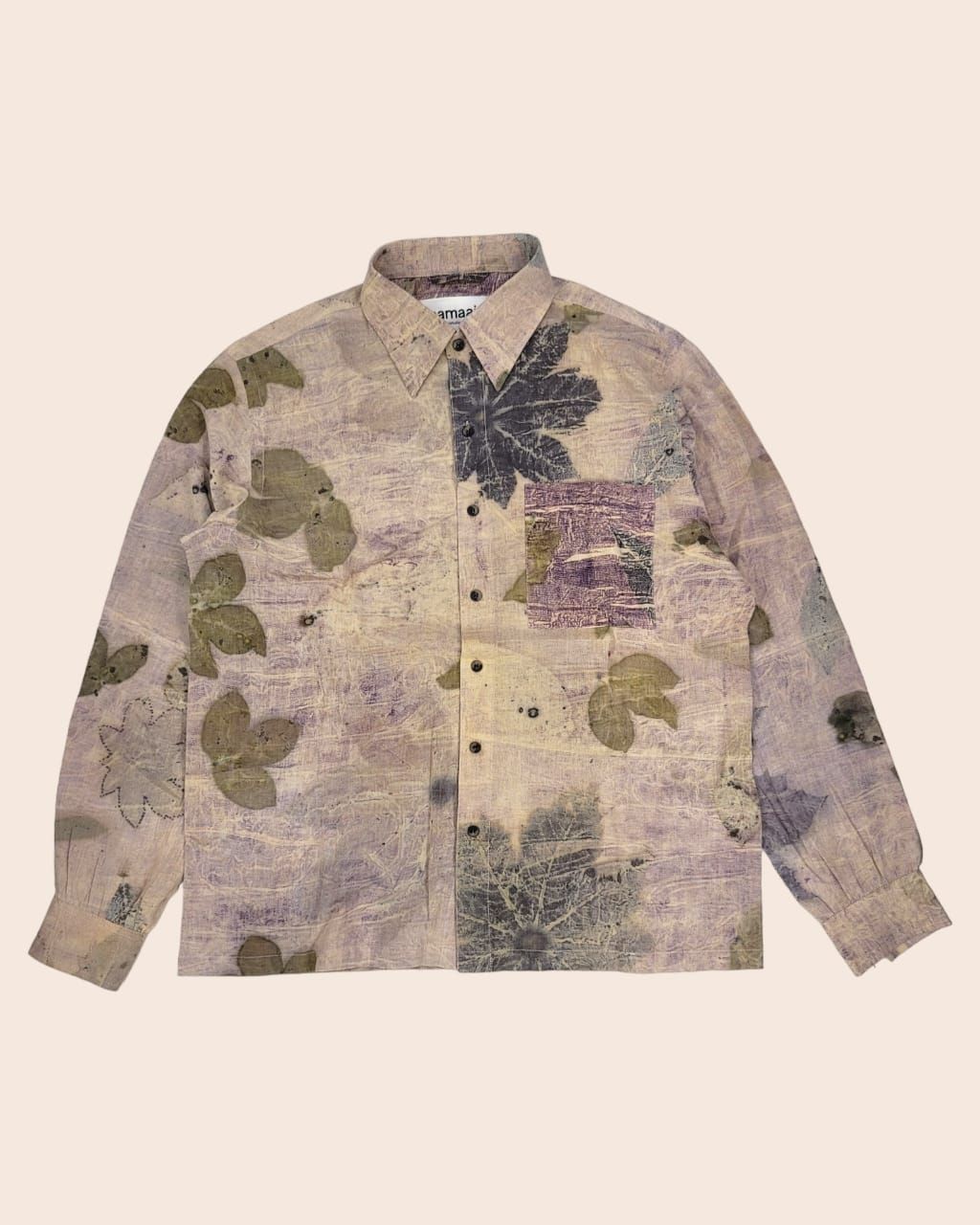 Eco Print Shirt Full Sleeves 02 - image 1