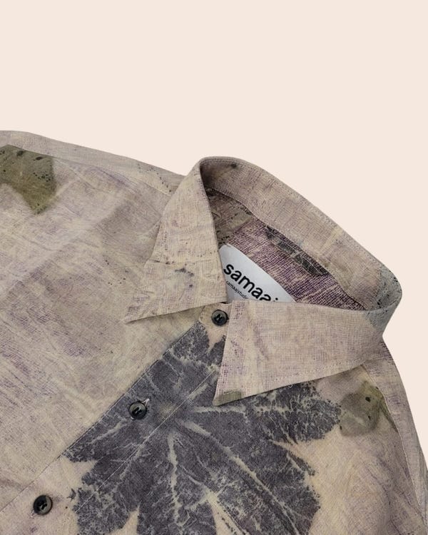 Samaaj Studio — Eco Print Shirt Full Sleeves 02
