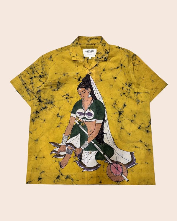 Samaaj Studio — Batik Hand Paint Shirt 08