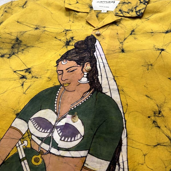 Samaaj Studio — Batik Hand Paint Shirt 08