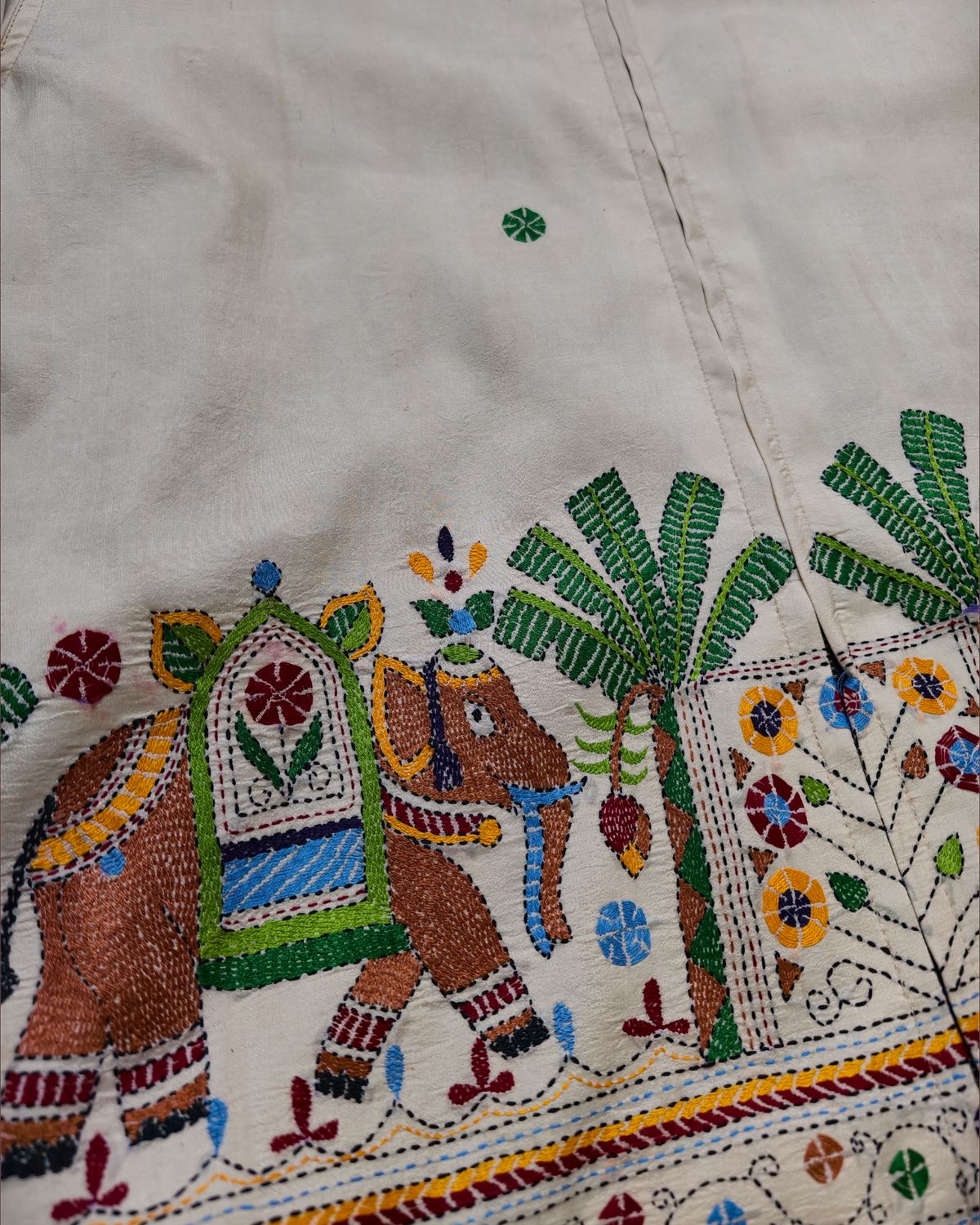 Kantha Hand Embroidered Jacket 06 - image 2