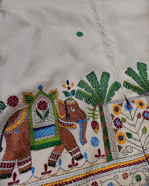 Samaaj Studio — Kantha Hand Embroidered Jacket 06