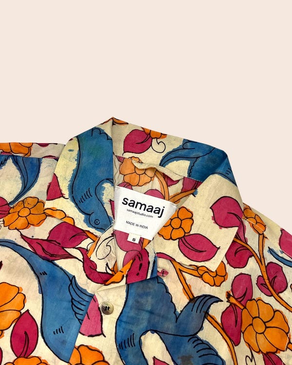 Samaaj Studio — Kalamkari Hand-paint Shirt