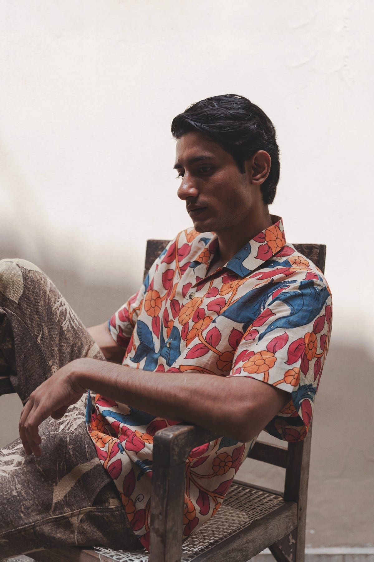 Kalamkari Hand-paint Shirt - image 3
