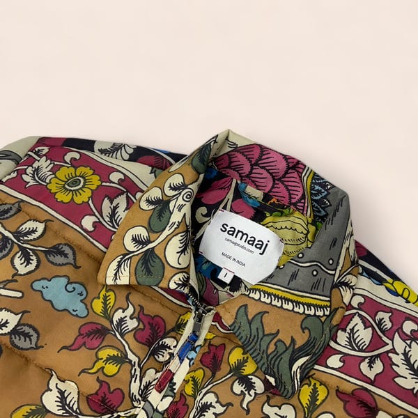 Samaaj Studio — Kalamkari Hand Paint Jacket 3
