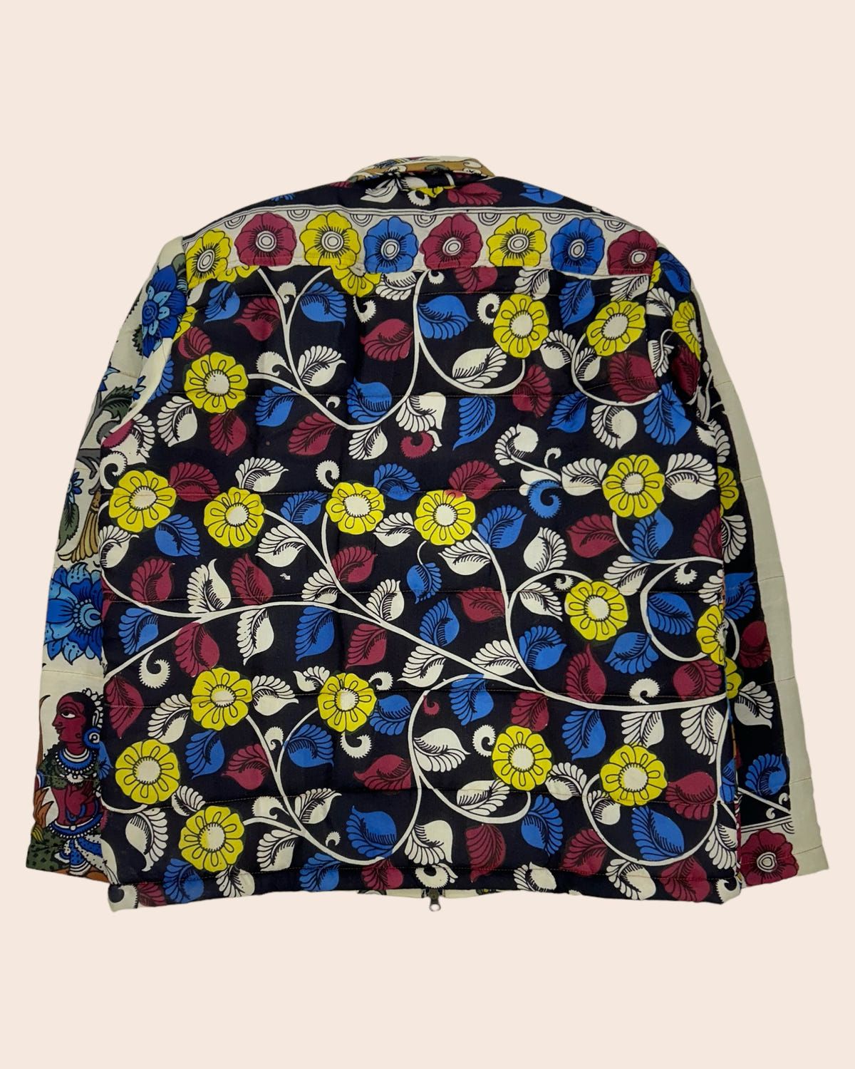 Kalamkari Hand Paint Jacket 3 - image 3