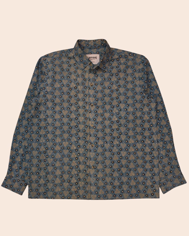 Block Print Ajrakh Shirt 07