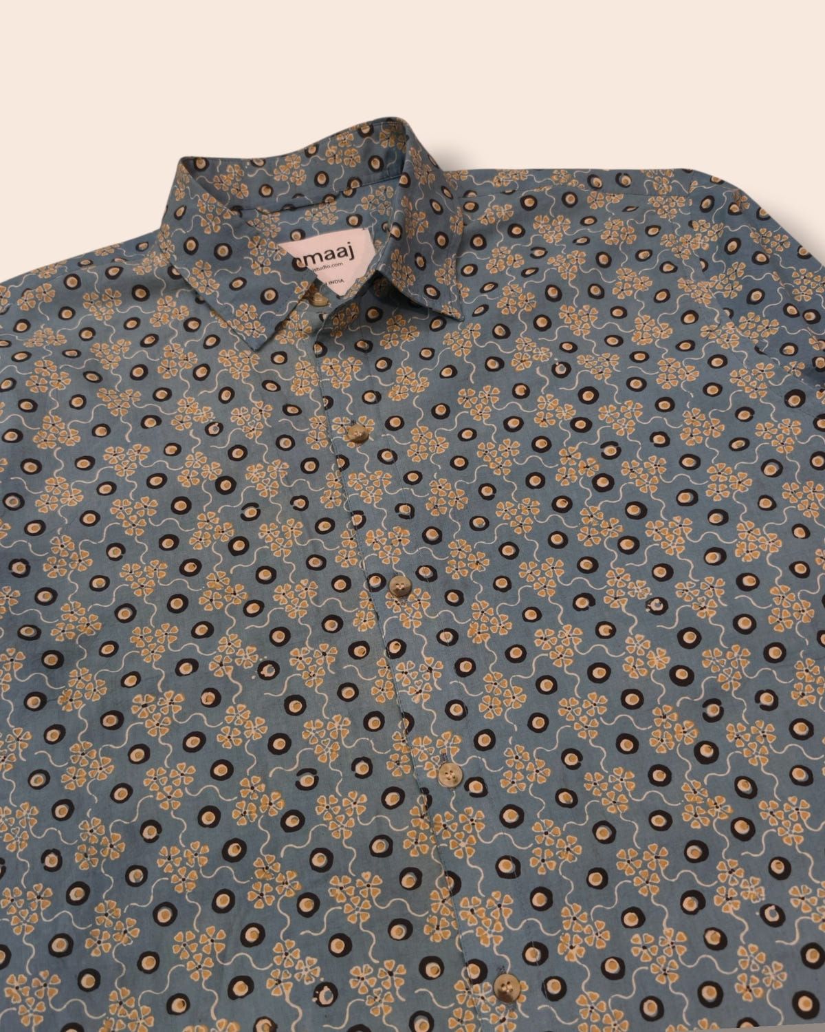 Block Print Ajrakh Shirt 07 - image 2