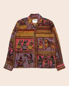 Kalamkari Hand Painted Shirt Full Sleeves 02 view 1