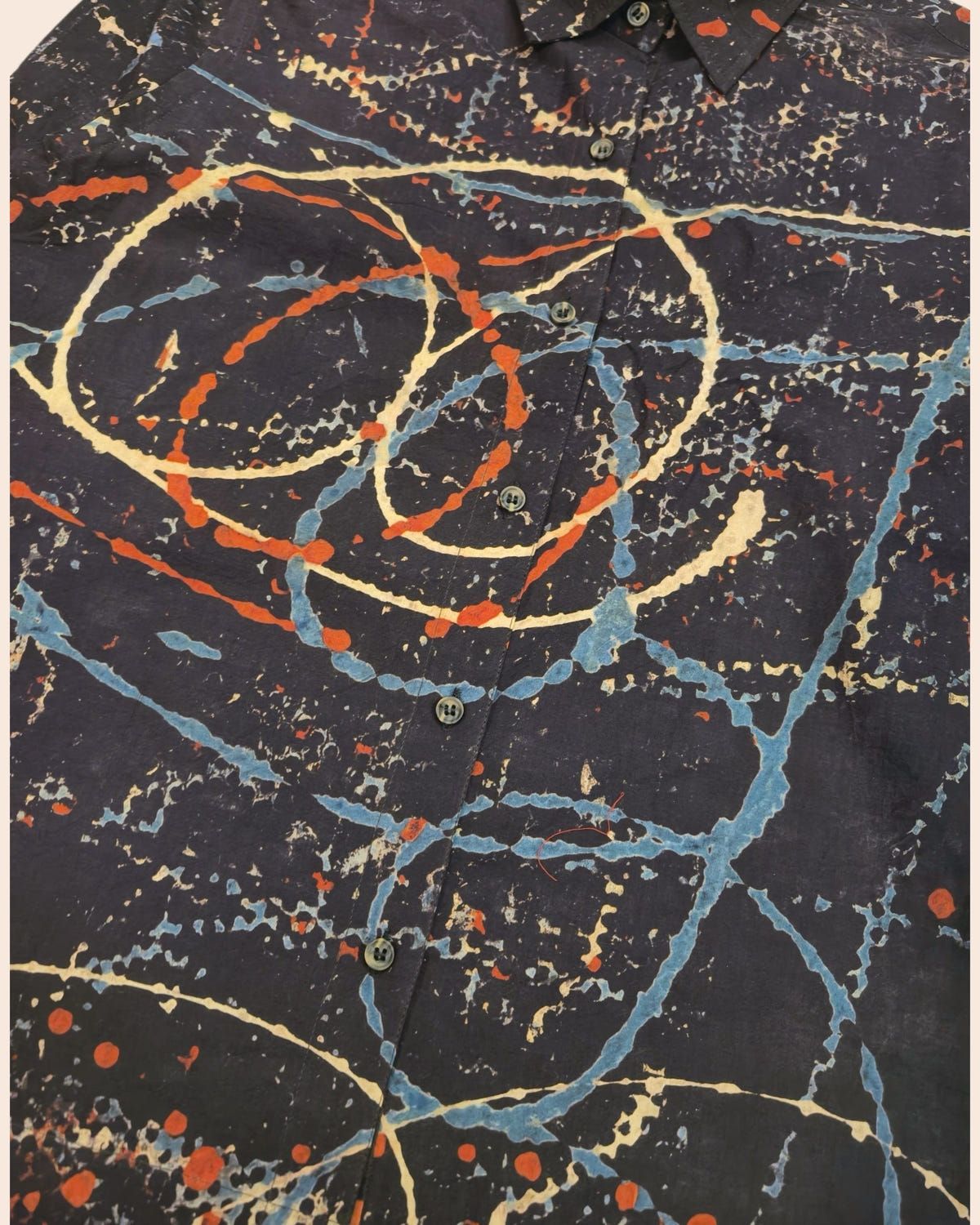 Abstract Block Print Shirt - image 2