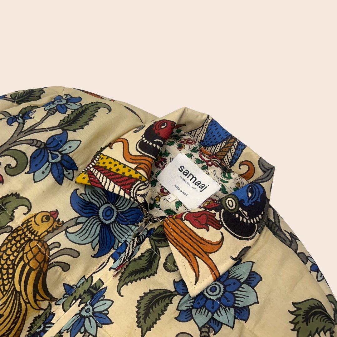 Kalamkari Hand Paint Jacket 4 - image 2