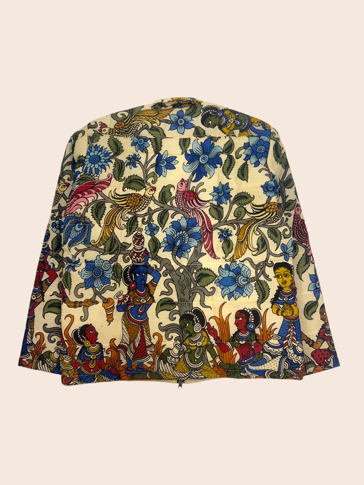 Kalamkari Hand Paint Jacket 4 - image 3