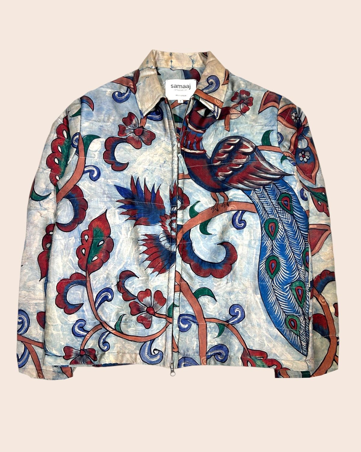 Kalamkari Hand Paint Jacket 06 - image 1