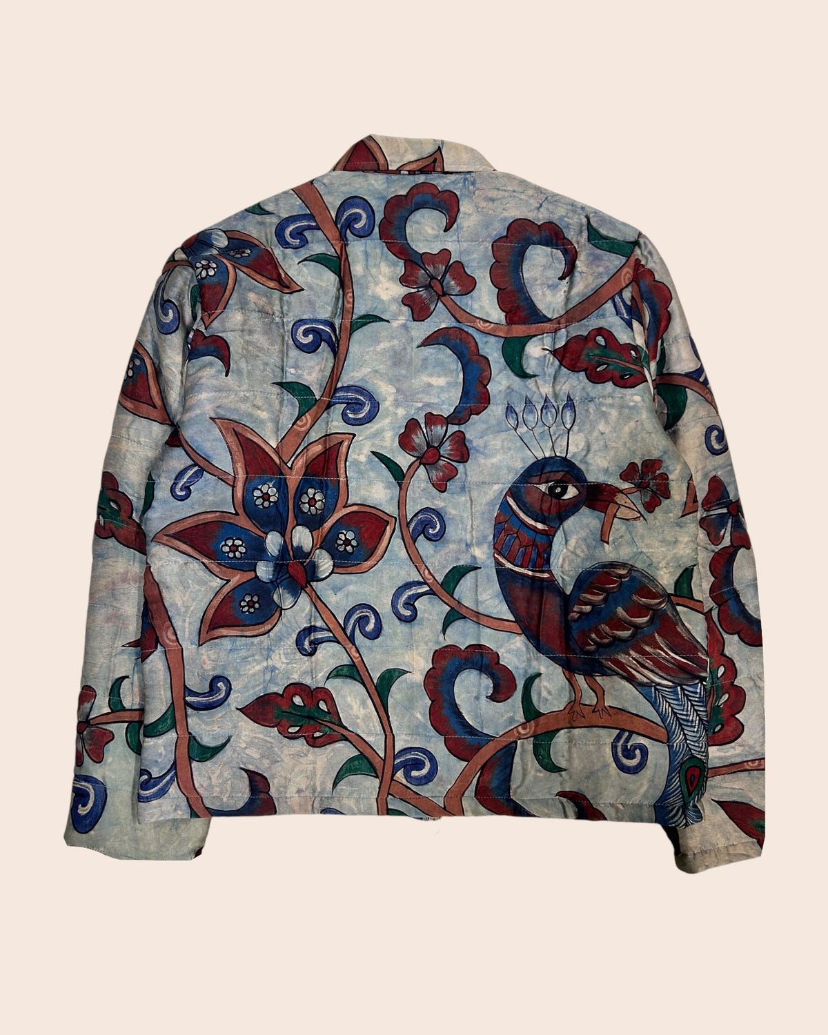 Kalamkari Hand Paint Jacket 06 - image 3