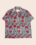 Silk Block Print Shirt view 1