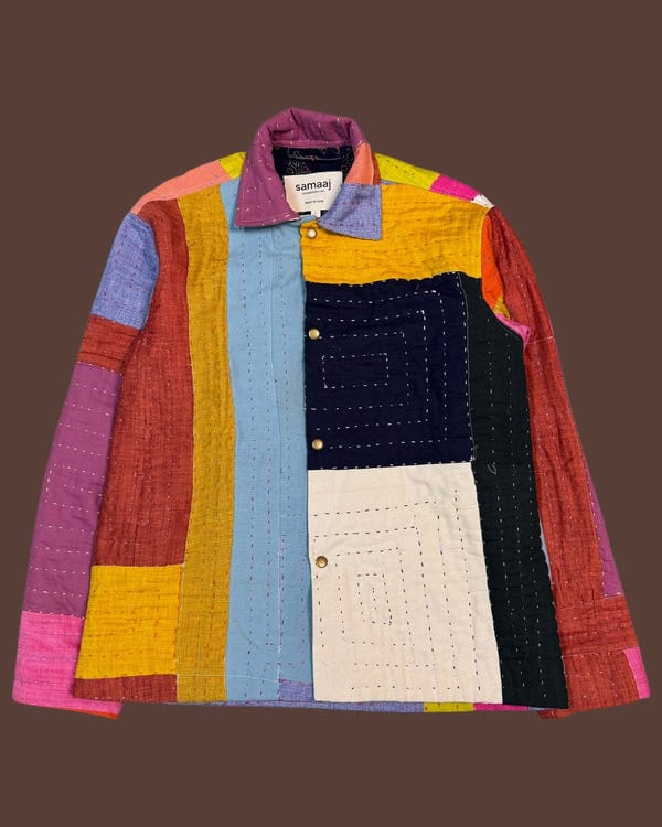 Samaaj Studio — Upcycled Patchwork Jacket 03