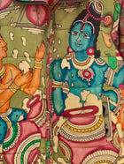 Kalamkari Puffer Jacket view 2