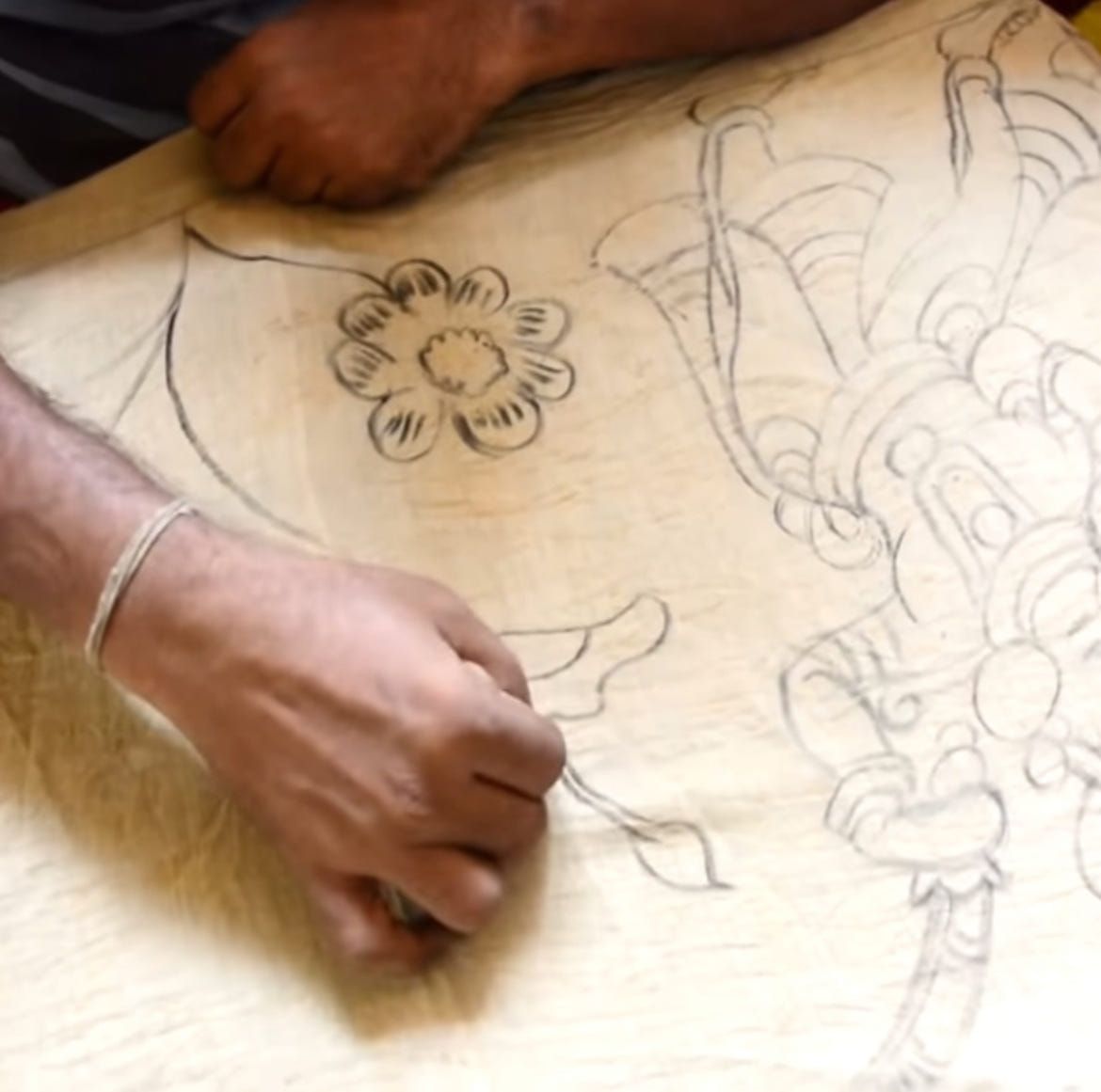 Kalamkari Puffer Jacket - image 3