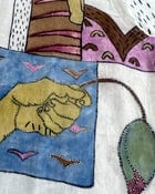 Handpaint kantha shirt view 3