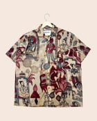 Kalamkari Hand Paint Shirt 08 view 1