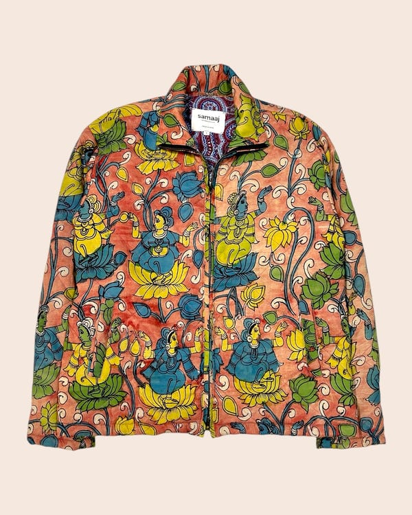 Samaaj Studio — Kalamkari Hand Paint Jacket 05
