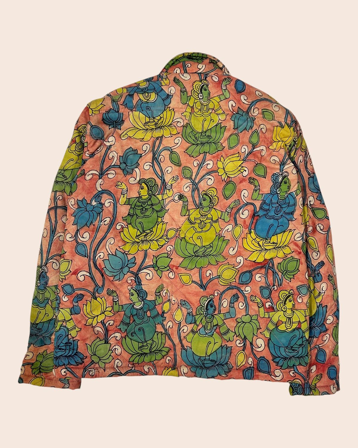 Kalamkari Hand Paint Jacket 05 - image 3