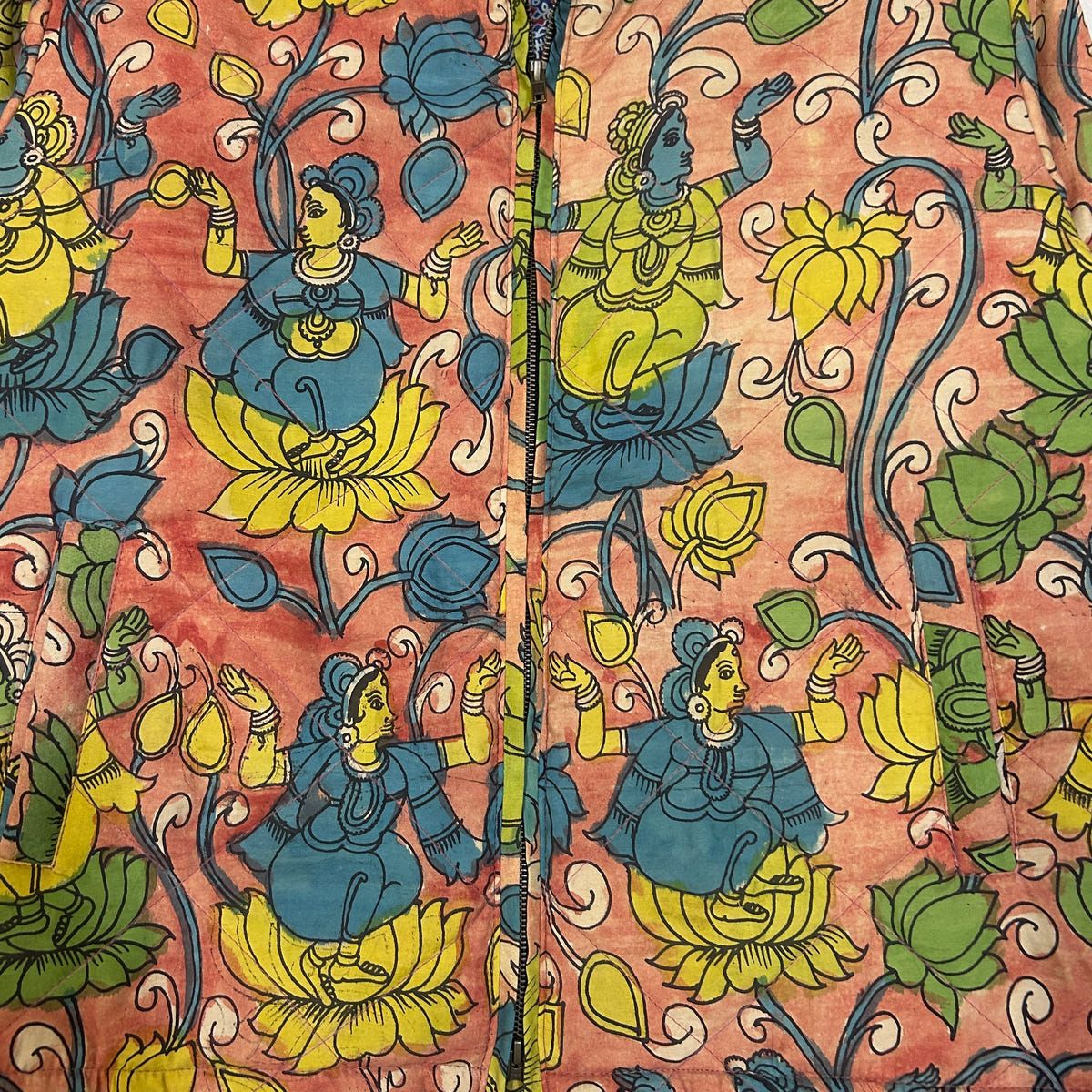 Kalamkari Hand Paint Jacket 05 - image 4