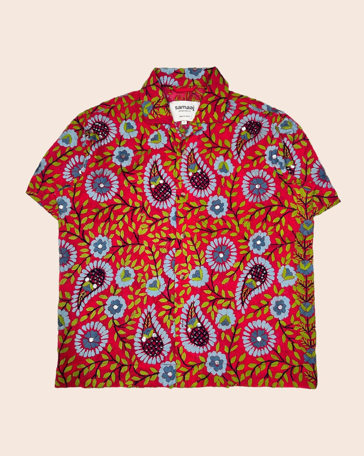 Kantha Shirt 29 - image 1