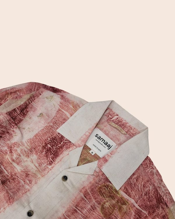 Samaaj Studio — Eco Print Shirt Full Sleeves 03
