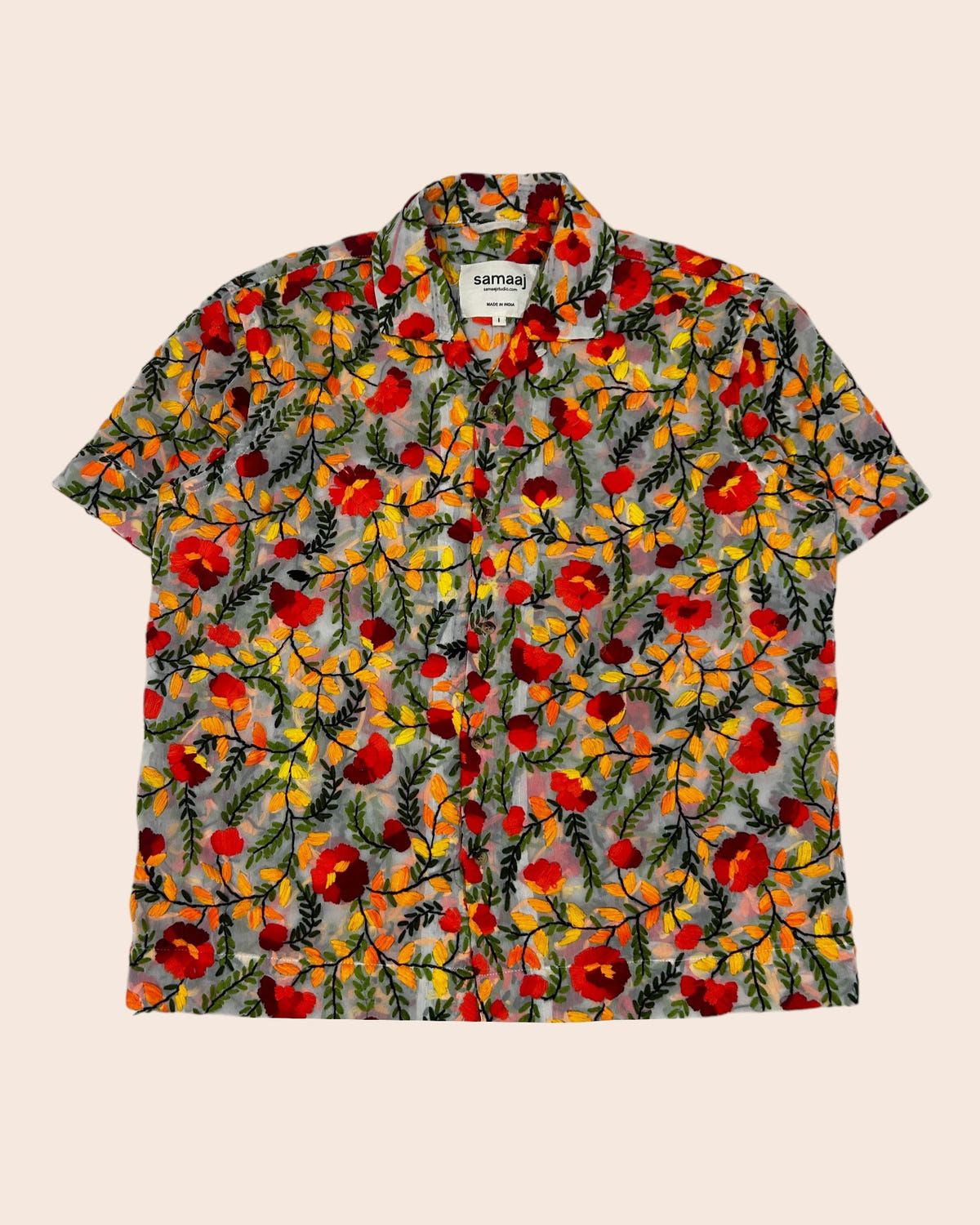 Kantha Shirt 34 - image 1