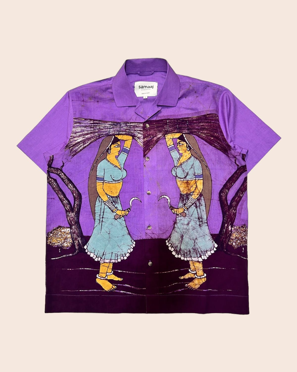 Batik Hand Paint Shirt 03 - image 1