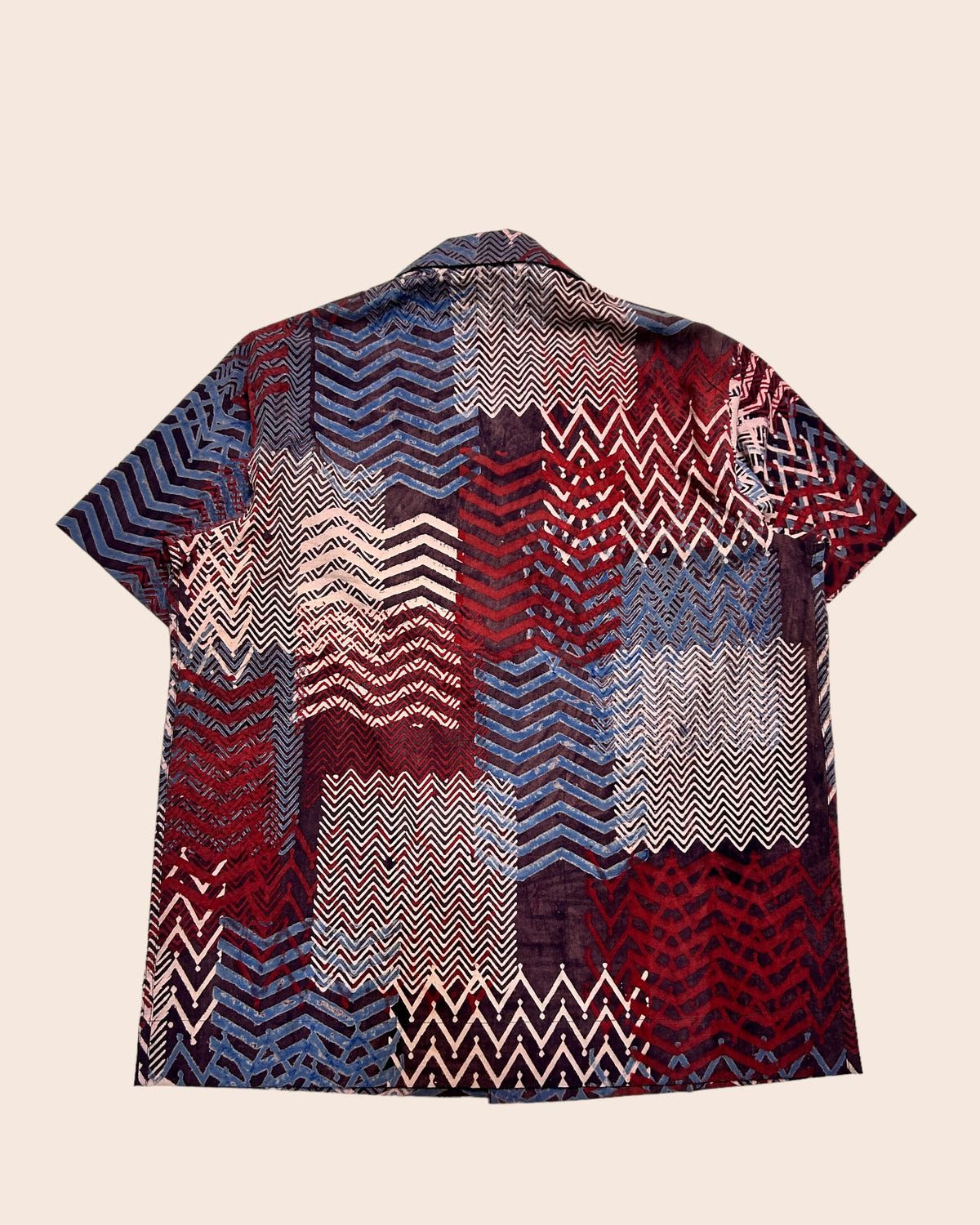Block Print Ajrakh Shirt 02 - image 6