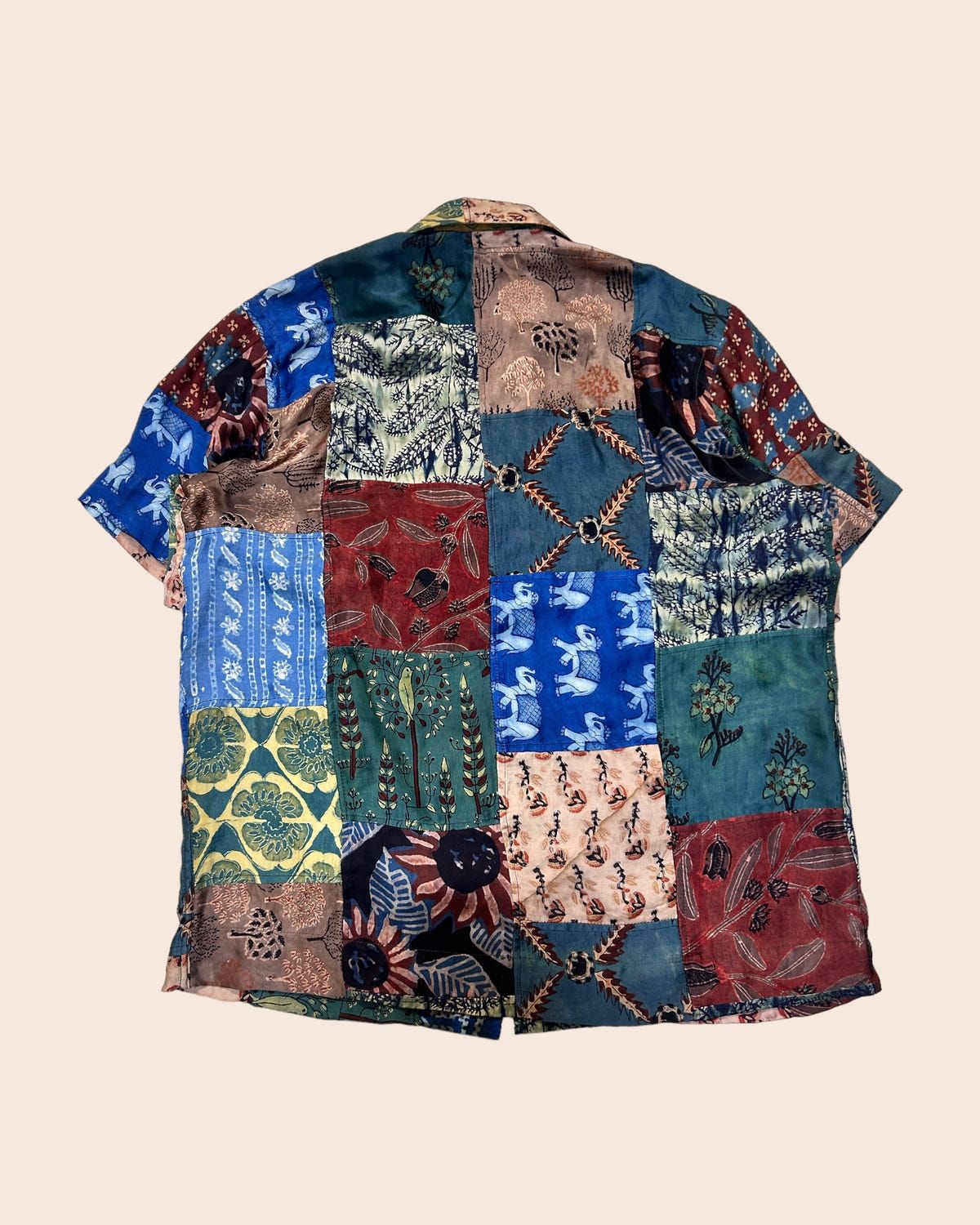 Upcycled Silk Shirt 01 - image 2