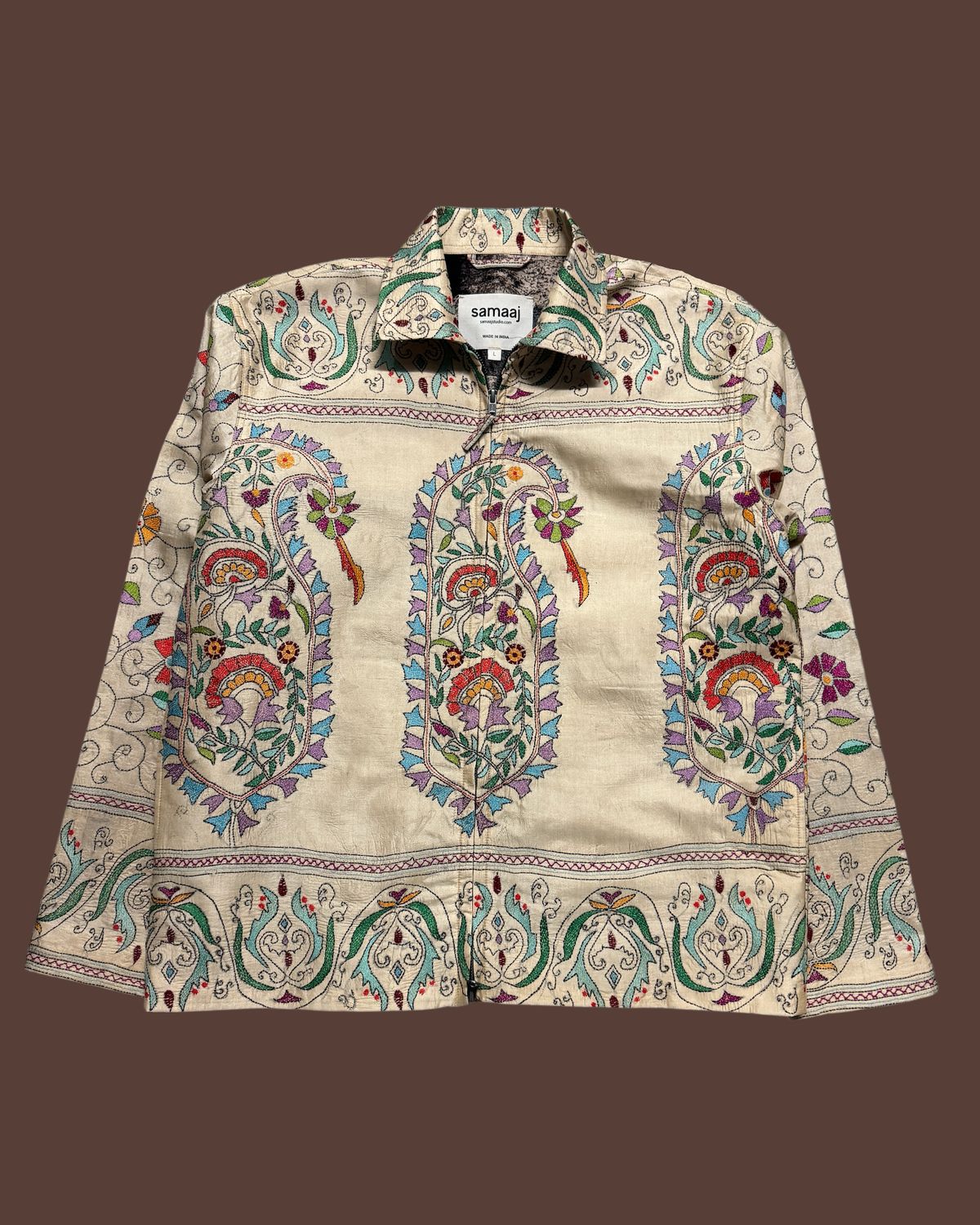 Kantha Hand Embroidered Jacket 04 - image 1