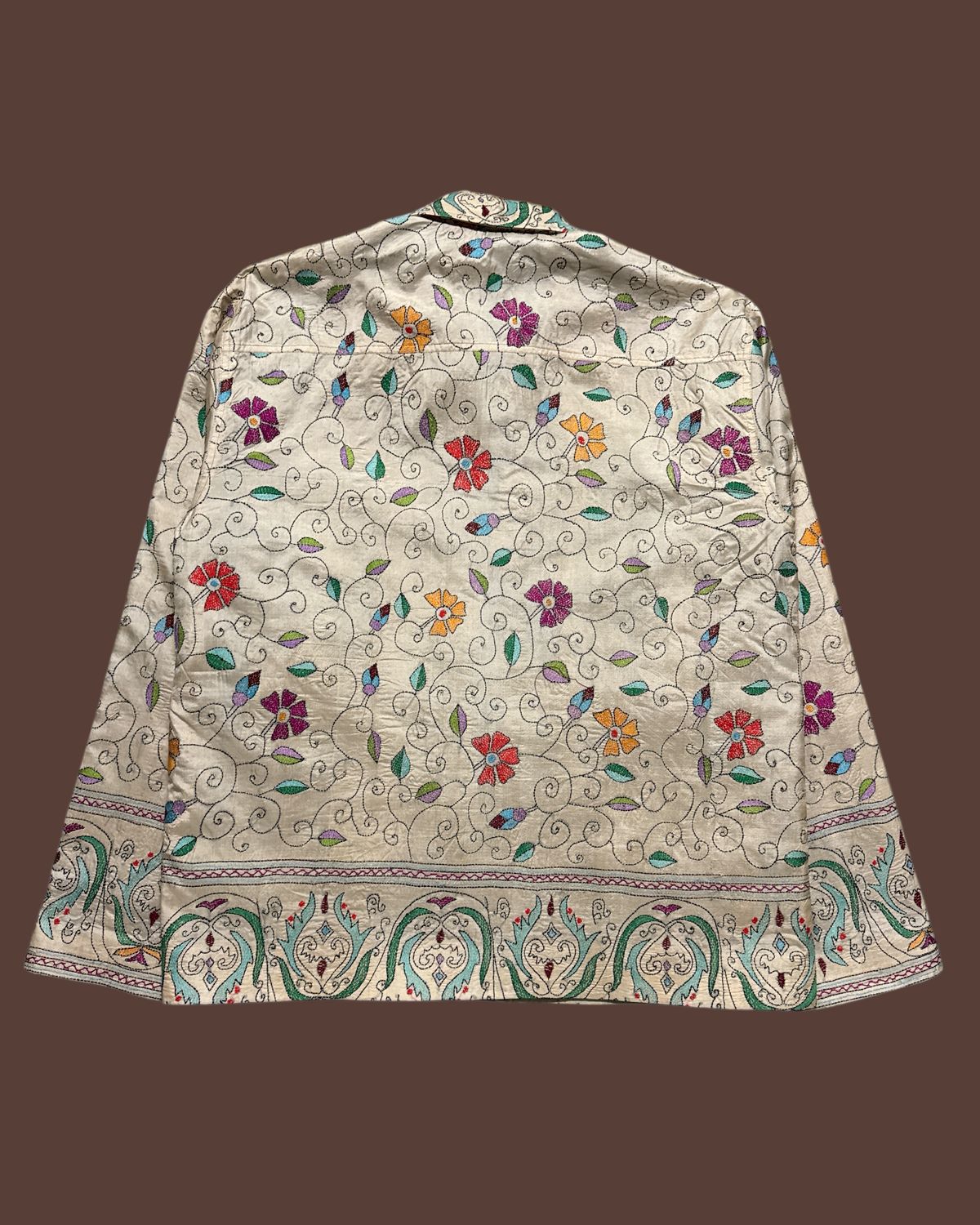 Kantha Hand Embroidered Jacket 04 - image 3