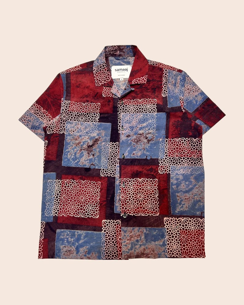 Block Print Ajrakh Shirt 03