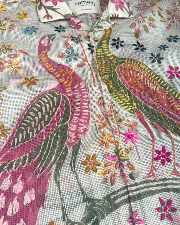 Samaaj Studio — Kantha Shirt 38