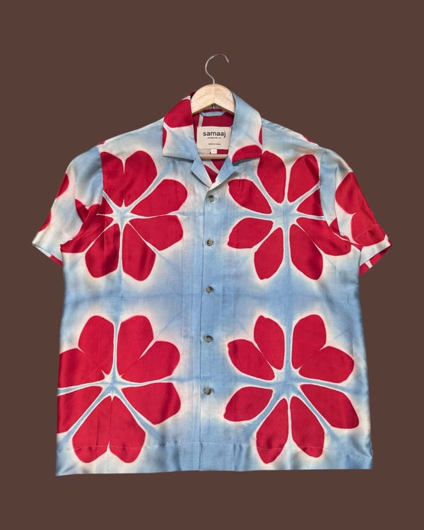 Samaaj Studio — Clamp Dye Shirt