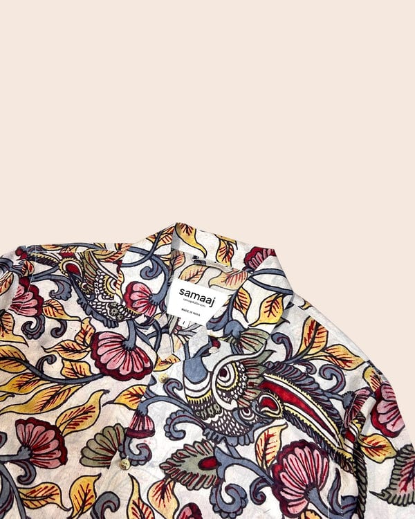 Samaaj Studio — Kalamkari Hand Paint Shirt 21
