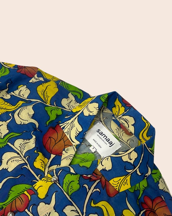 Samaaj Studio — Kalamkari Hand-paint Shirt 2