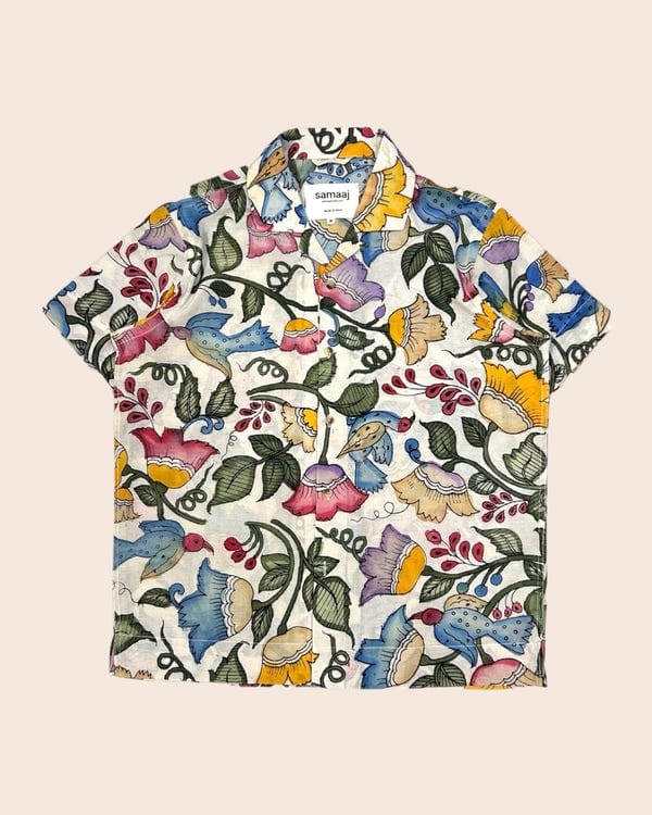 Samaaj Studio — Kalamkari Hand Paint Shirt 16