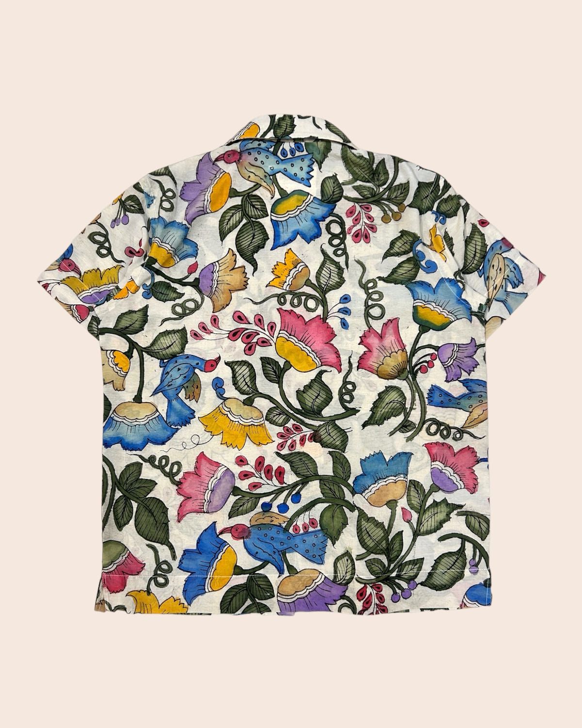 Kalamkari Hand Paint Shirt 16 - image 3