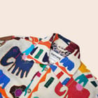White Applique Jacket view 2
