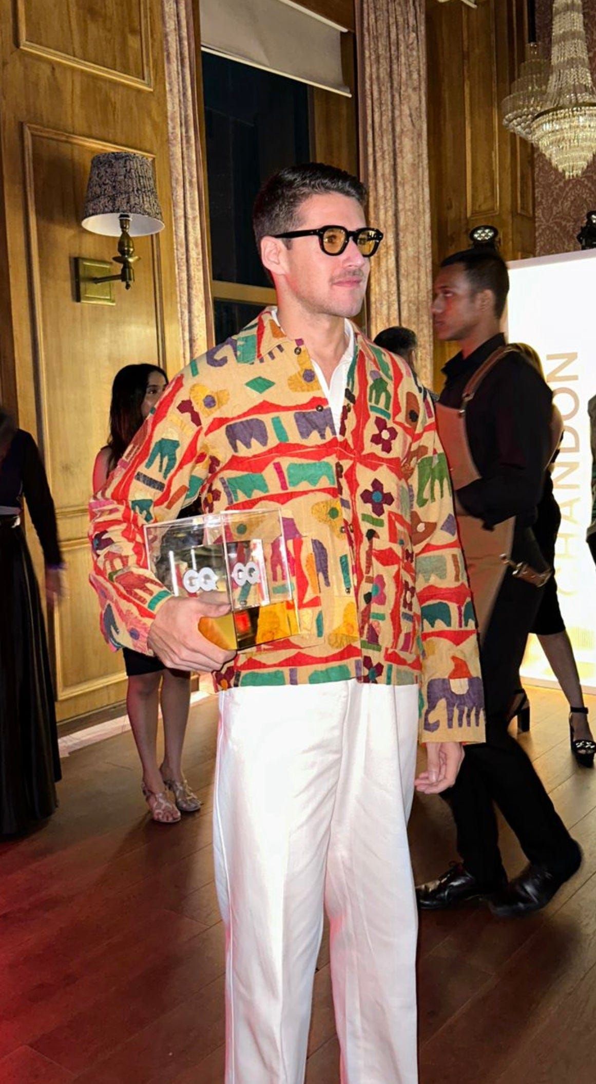 White Applique Jacket - image 4
