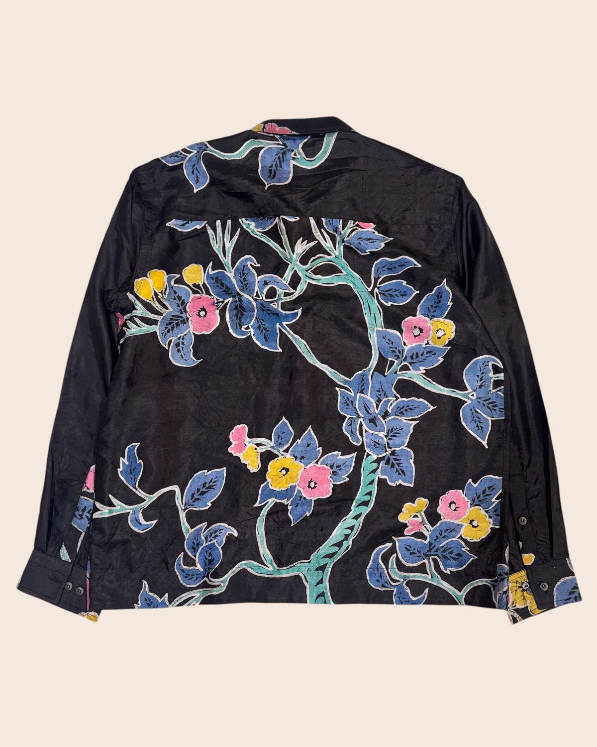 Silk Batik Hand Paint Shirt - image 4