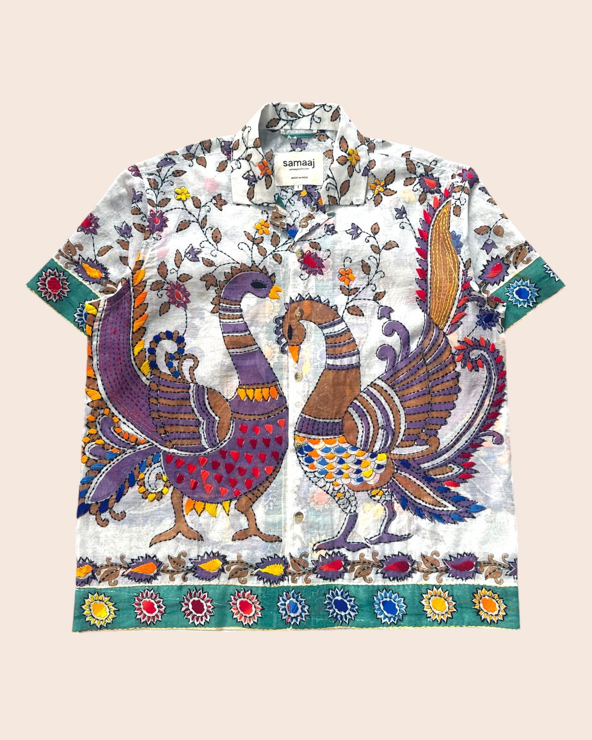 Kantha Shirt 36 - image 1