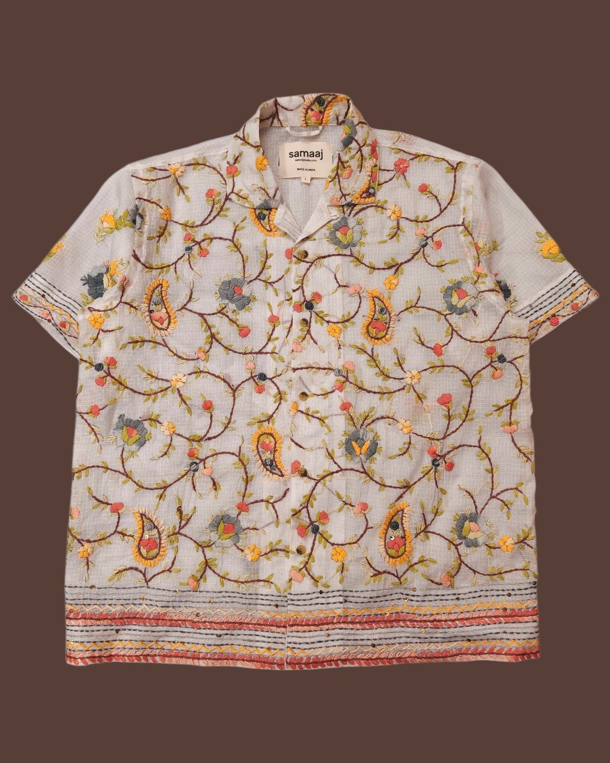 Kantha Shirt 55 - image 1