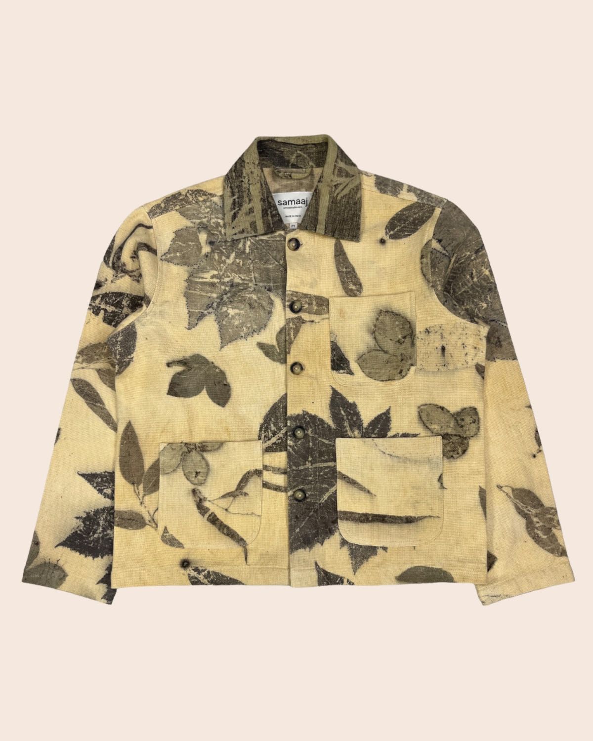 Eco Print Workwear Jacket - image 1